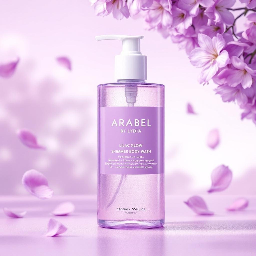Lilac Glow Shimmer Body Wash