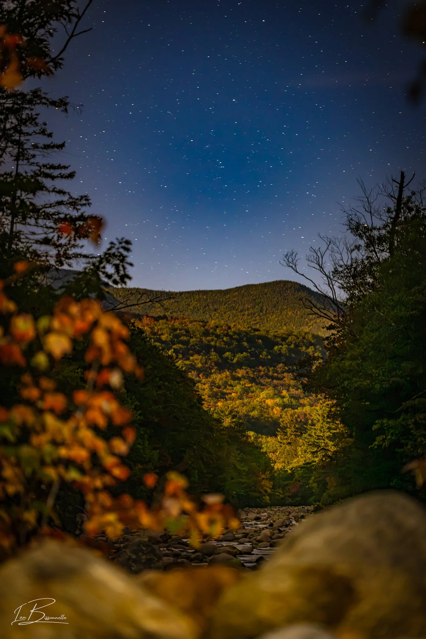 Saco Mountain Moonlight