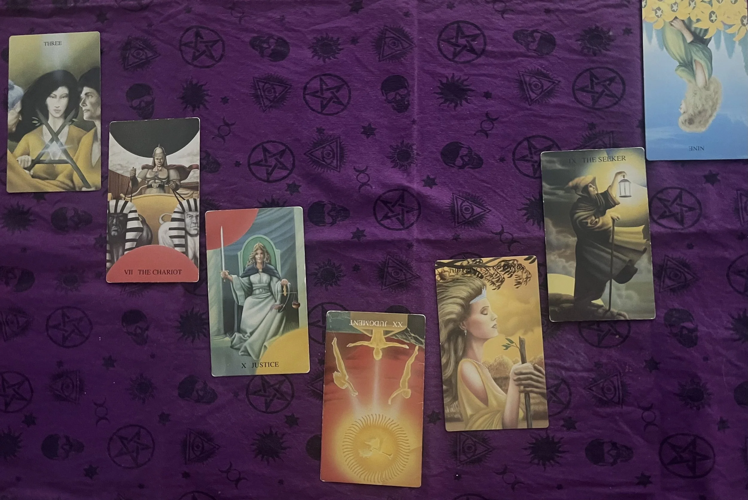 7 Card Horseshoe Tarot Spread