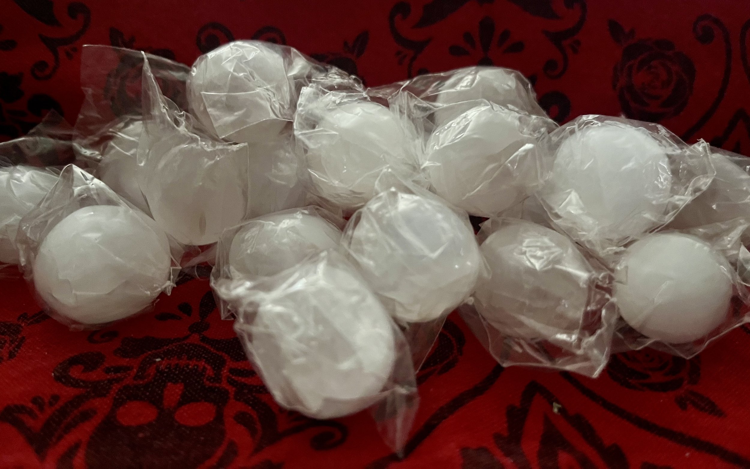 Selenite Marbles (3/4")