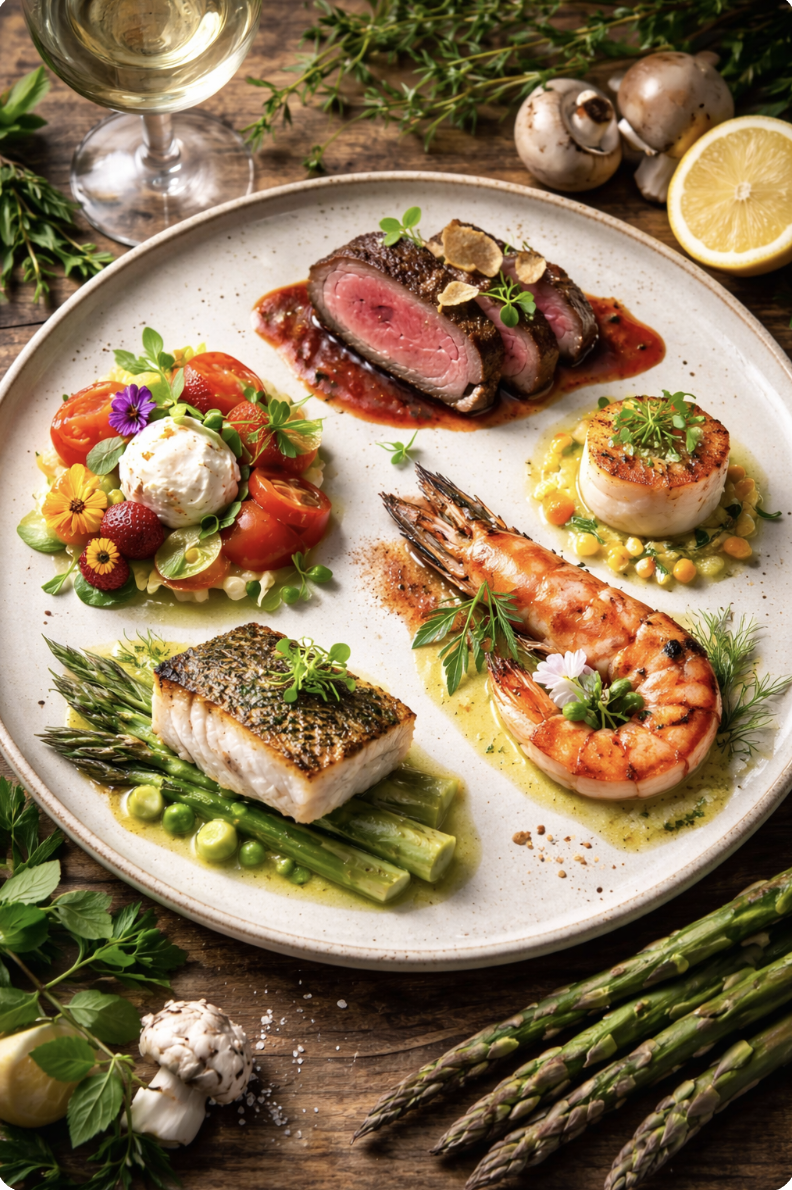 5 Course Paired Journey