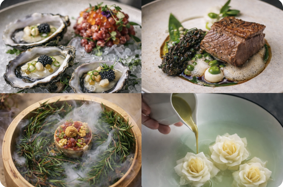 World Table Omakase 10 Courses