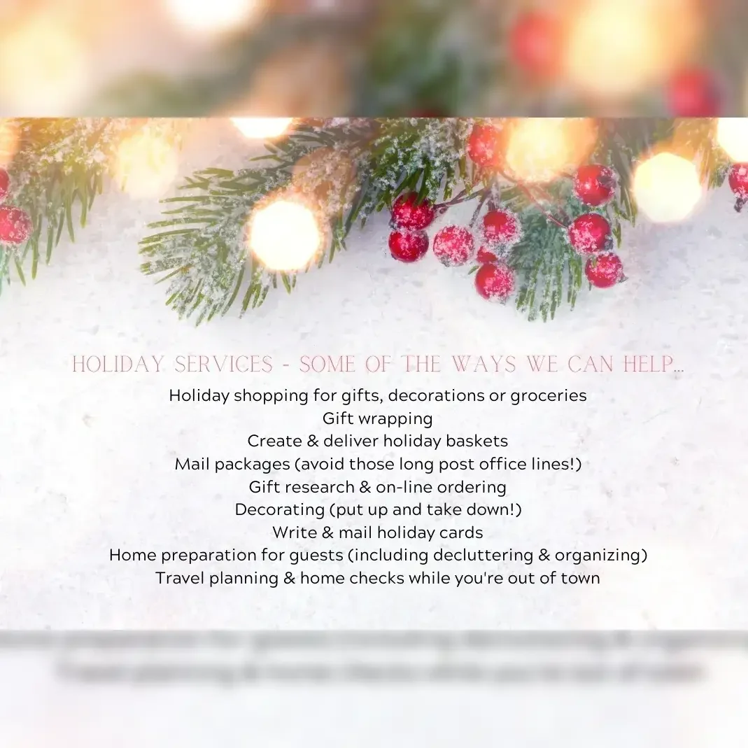 Make Your Holidays Merry with Help From a Personal Concierge