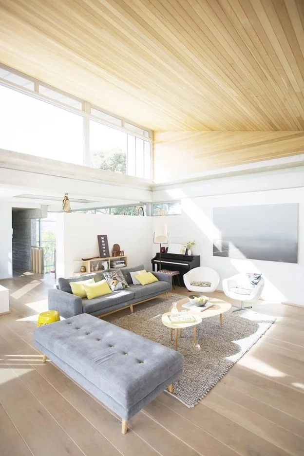 Coordinated and organized living space with a cohesive design and functional layout, creating a seamless flow between areas of the home.