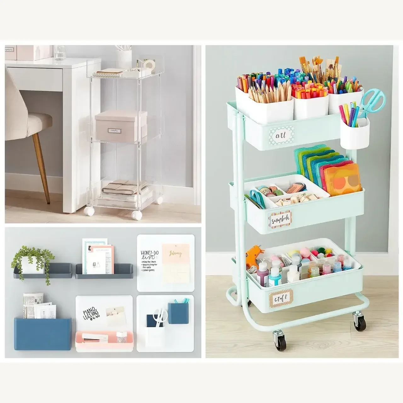 Create an Organized Homework Station in 4 Easy Steps