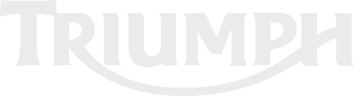 Close-up of the word 'TRIUMPH' written in bold white letters on a black background.