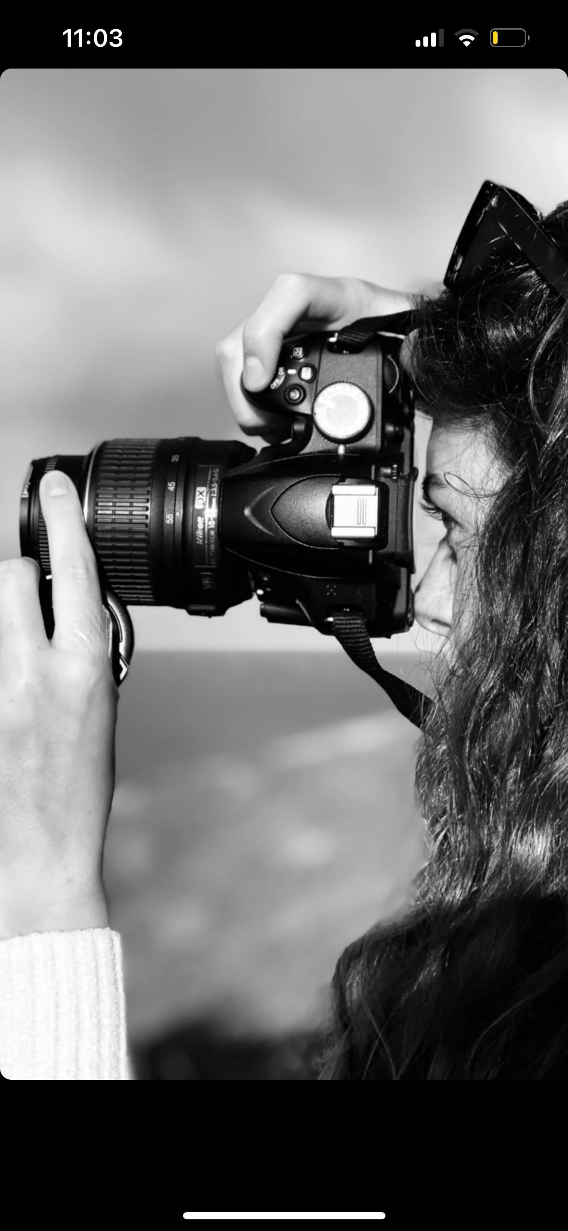 Delilah Gow | Auckland-based director behind the scenes with her camera