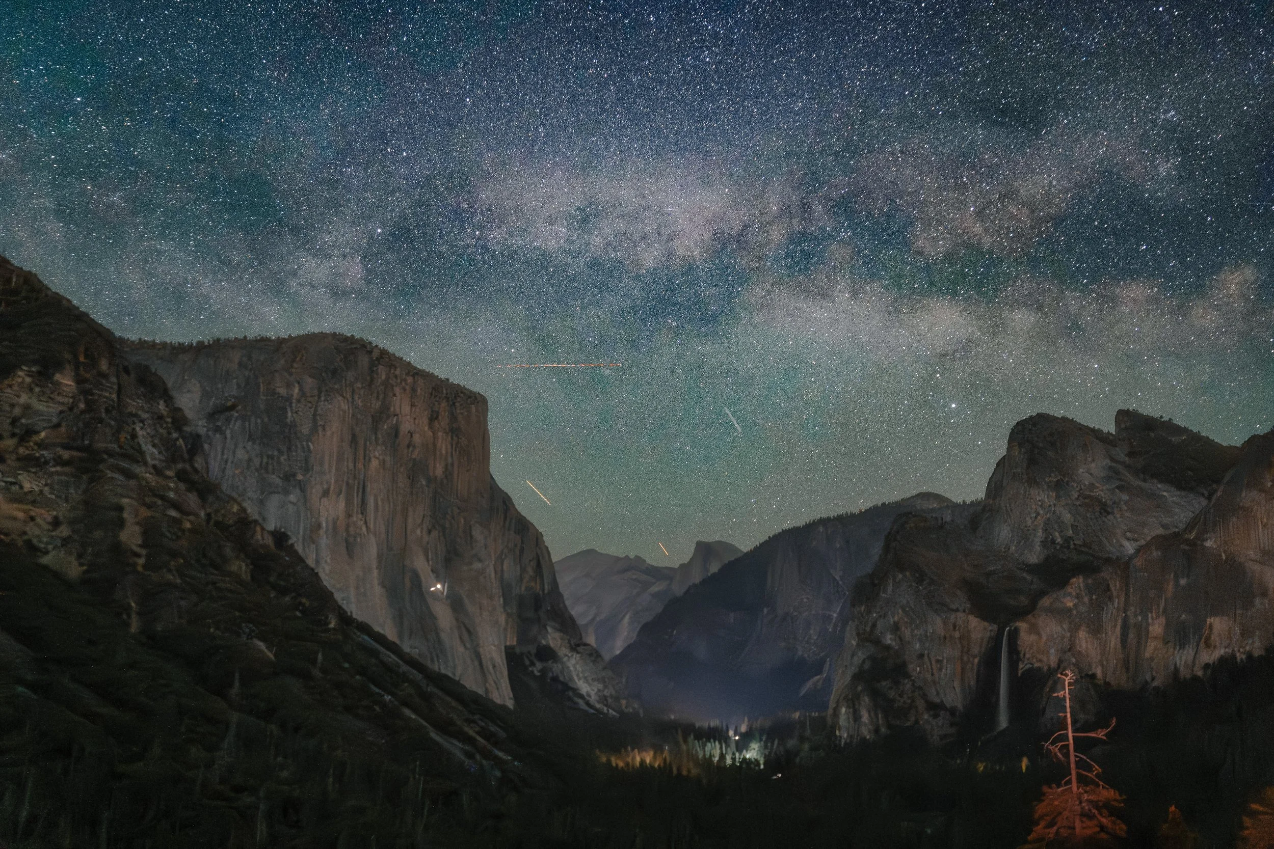 Nighttime in Yosemite Valley - Landscape-2.jpg