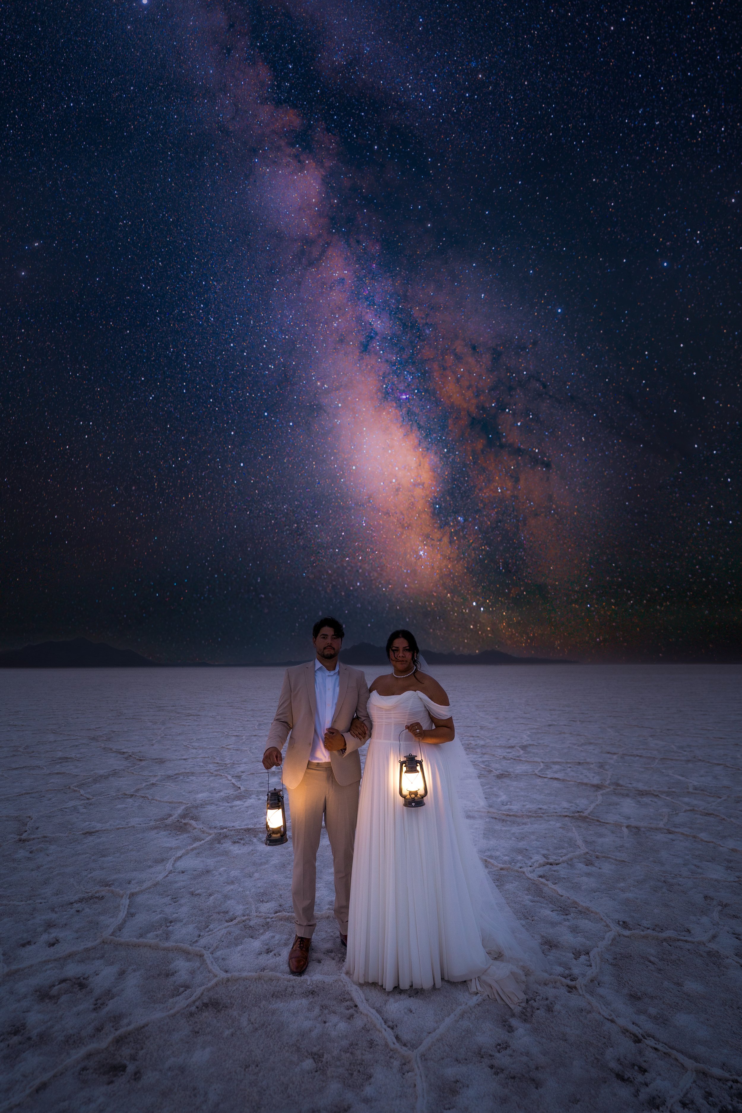 Elopement Styled Shoot at the Bonneville Salt Flats