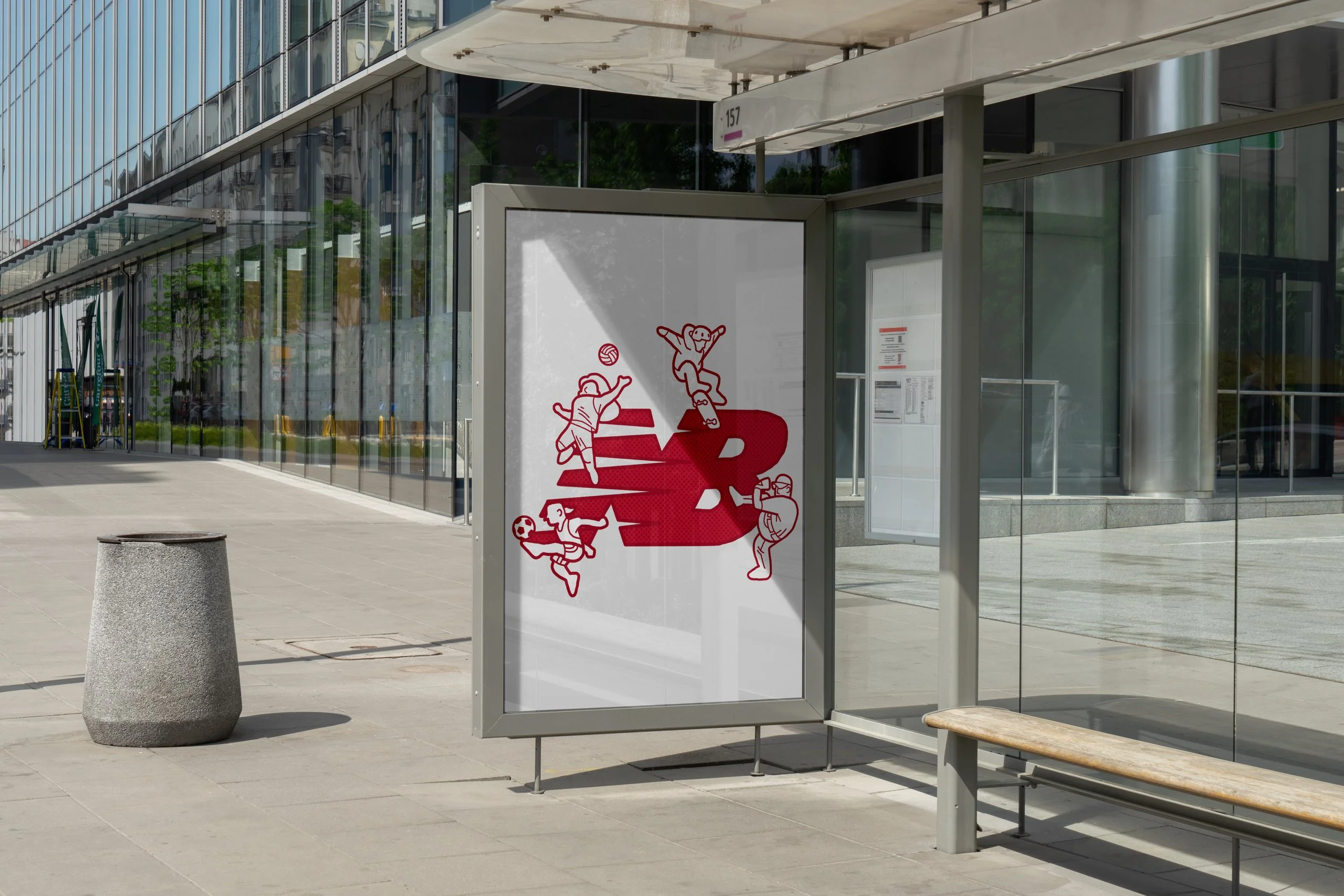 I created a multi-page mock advert for New Balance. My goal was to embody the brand's urban and youthful feel, while still being focused on athleticism and performance. 