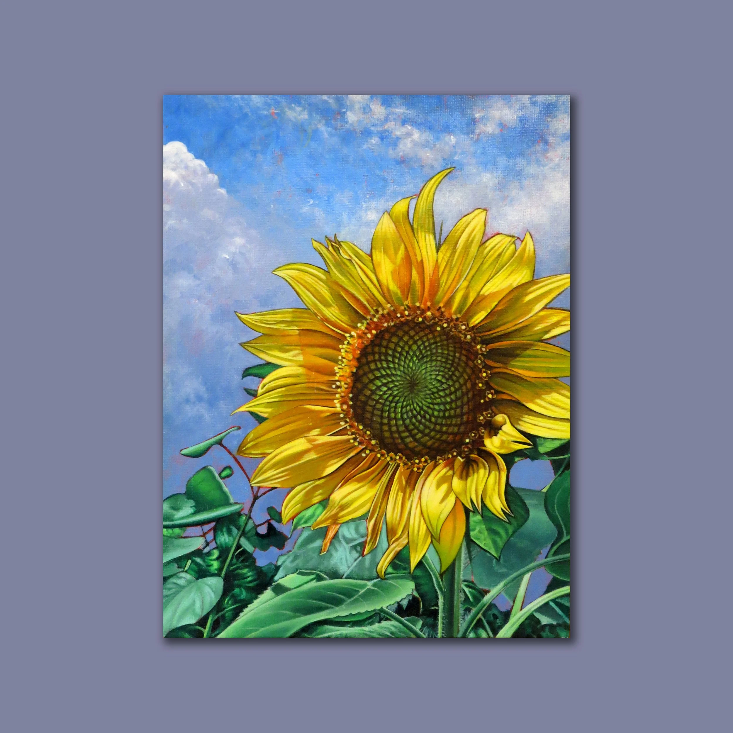Sunflower Canvas Prints