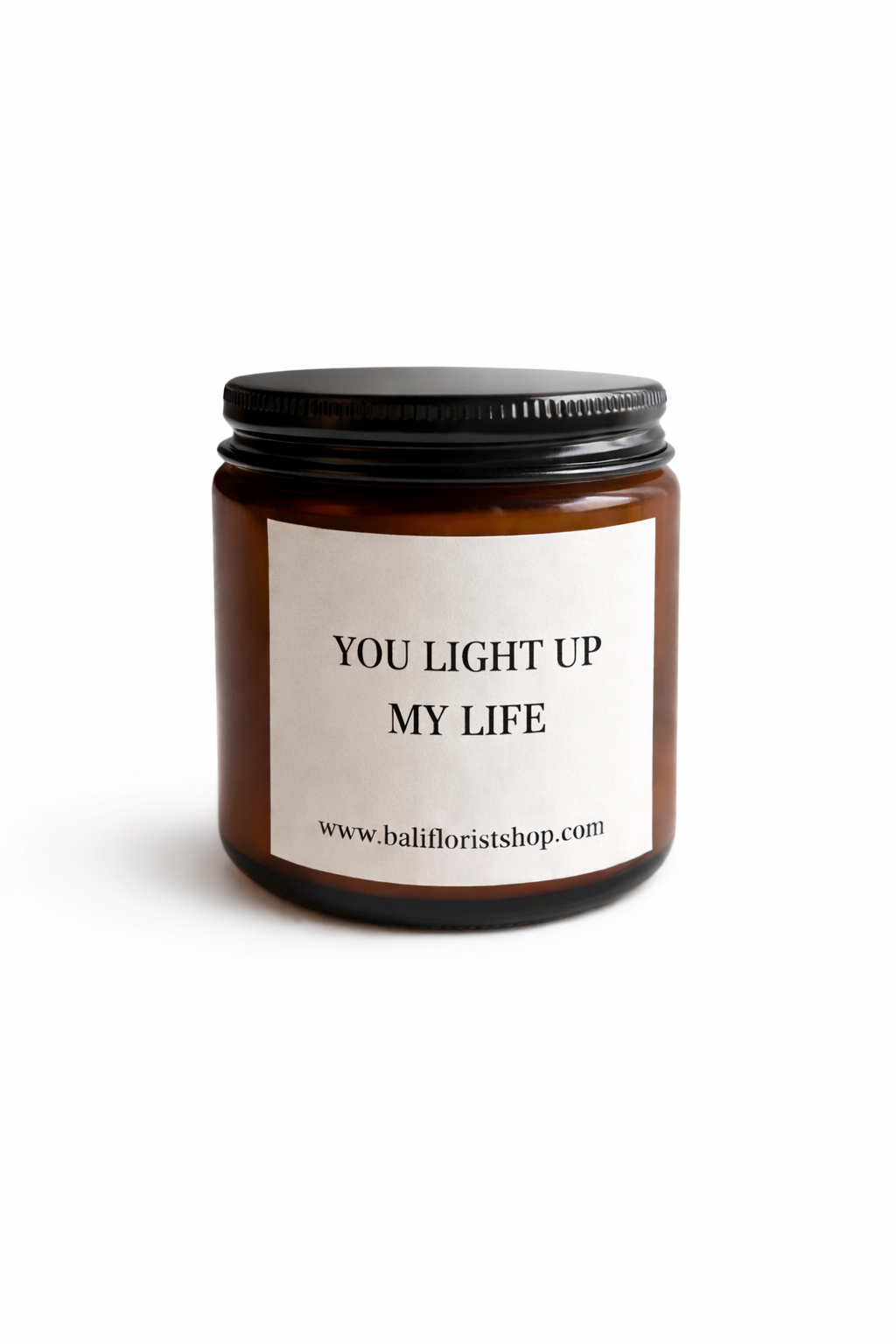 ORGANIC SOY CANDLE - YOU LIGHT UP MY LIFE