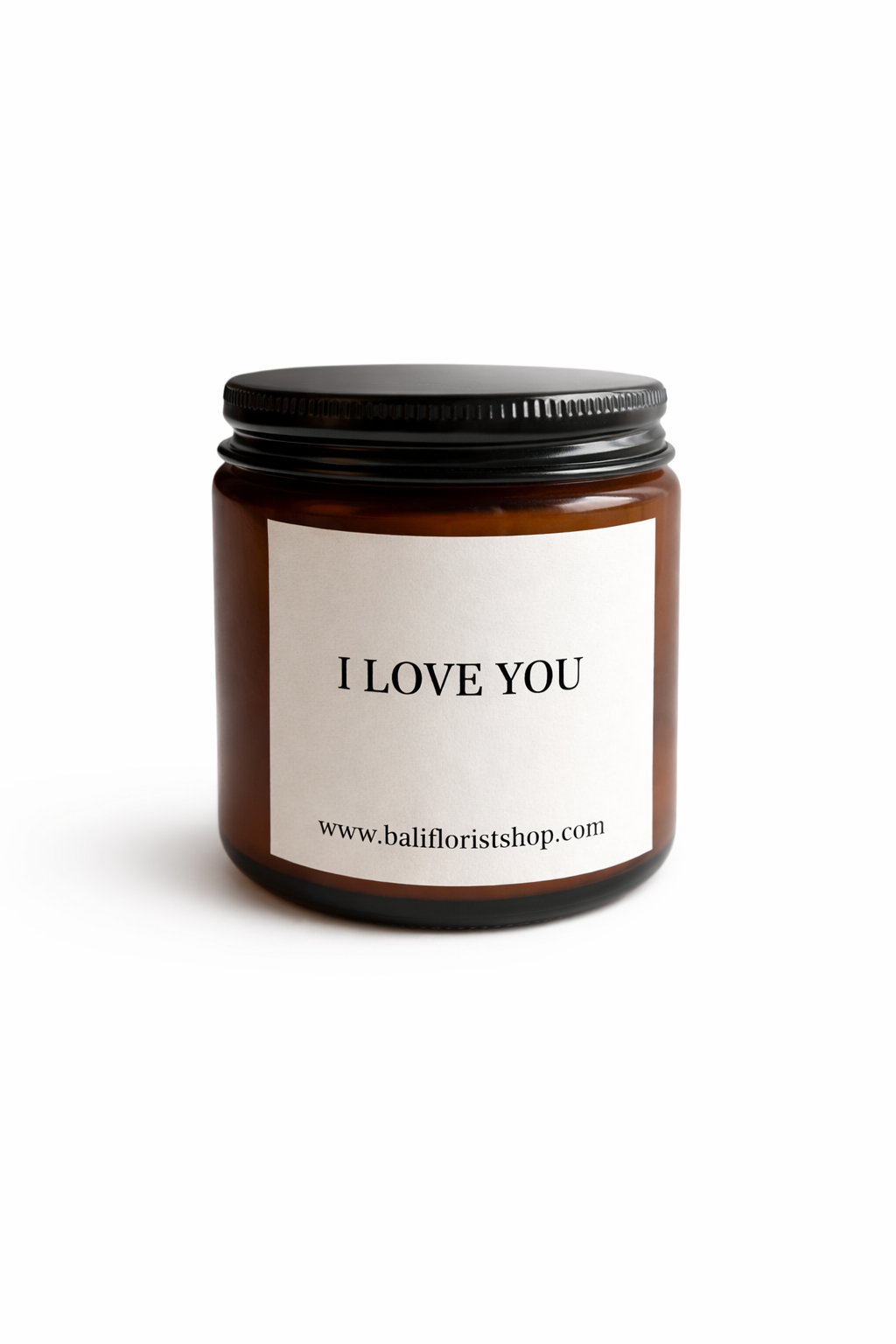 ORGANIC SOY CANDLE - I LOVE YOU