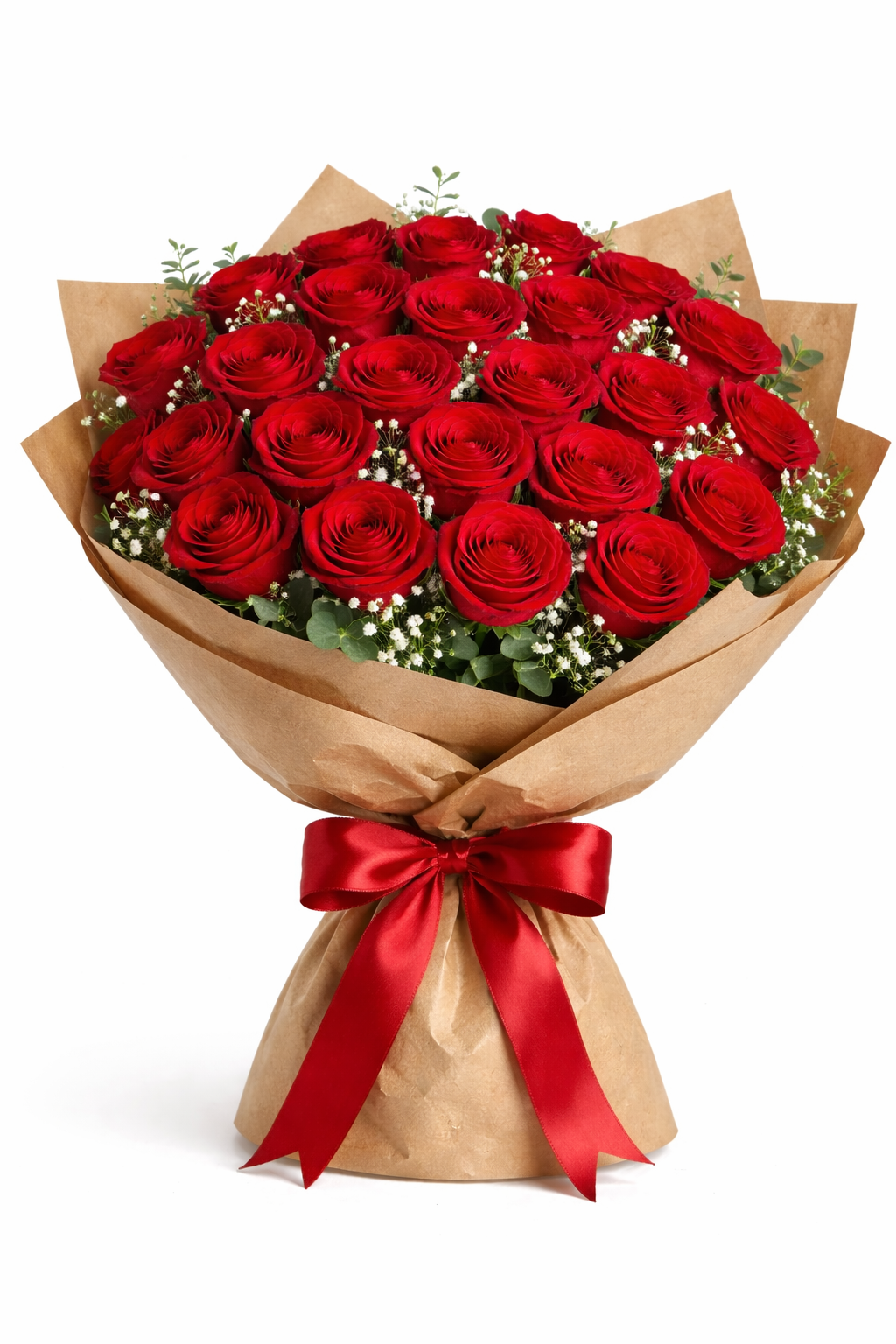 24 RED ROSE BUNCH