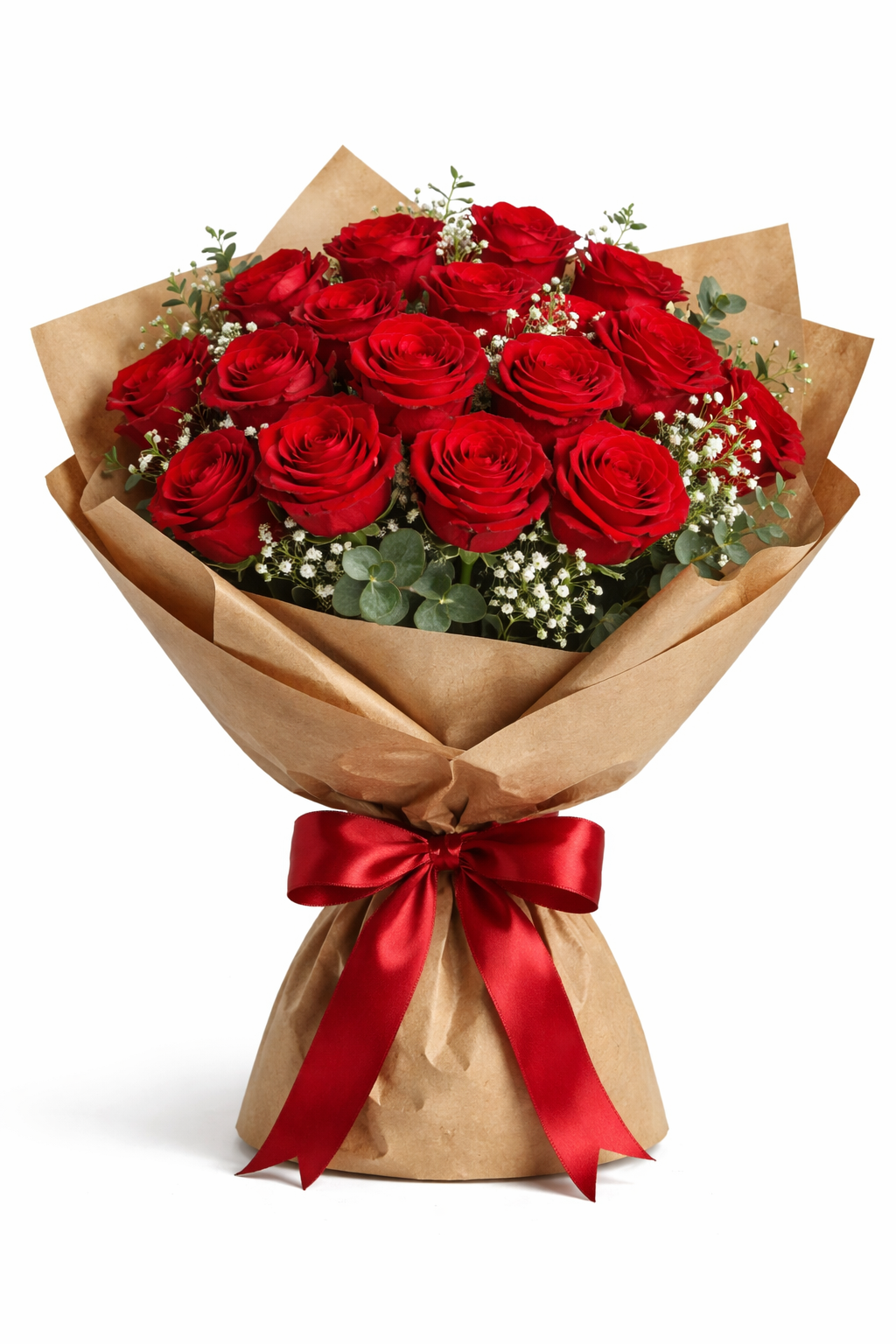 12 RED ROSE BUNCH