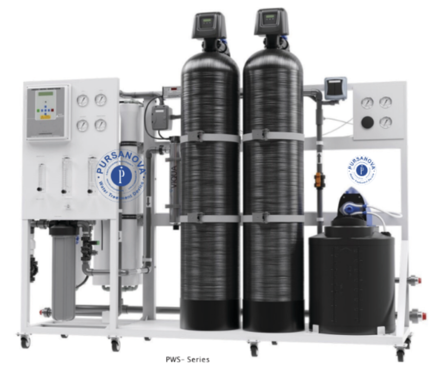 Pursanova water system used for water purification and filtration