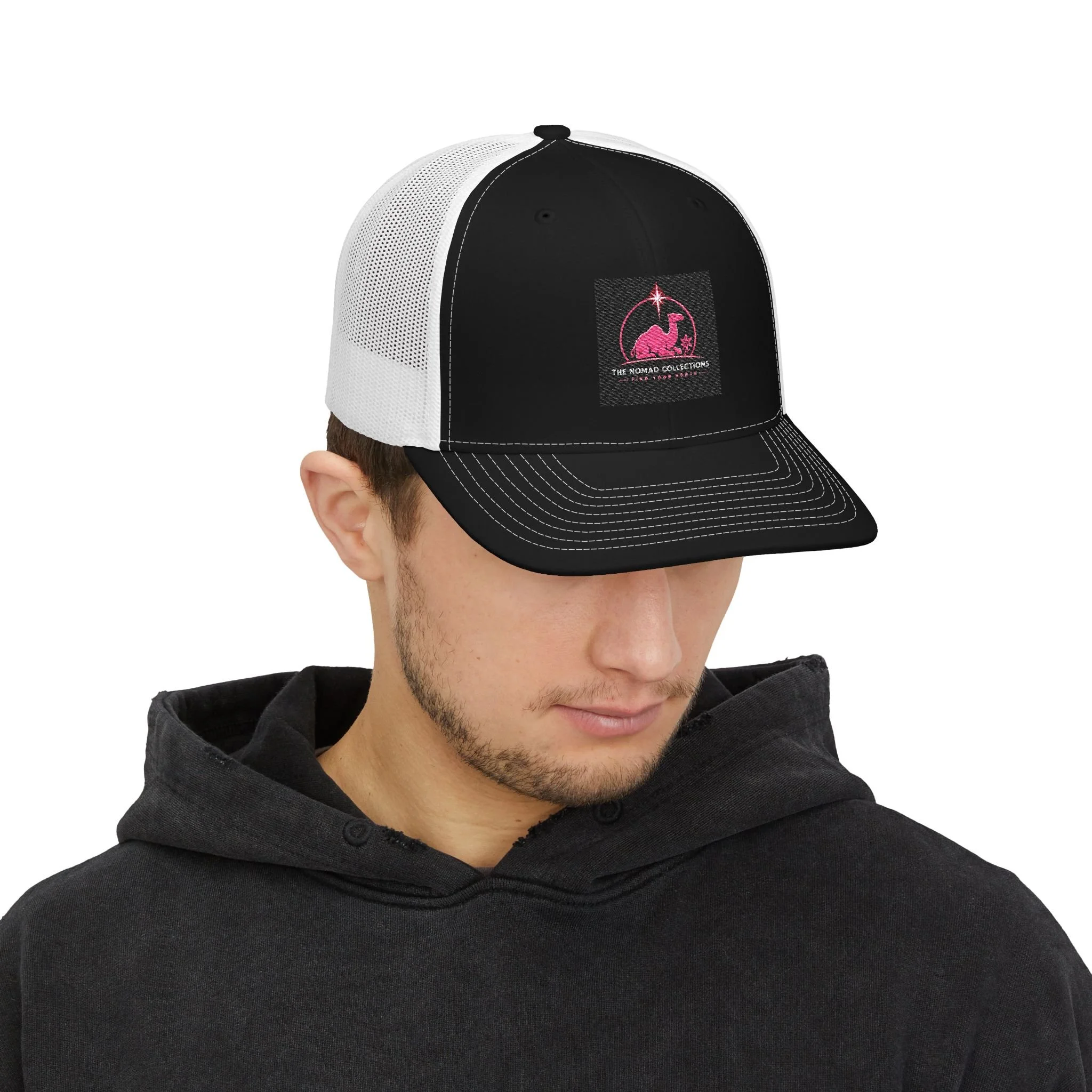 Snapback Trucker Cap — Find Your North Travel Hat | The Nomad Collections