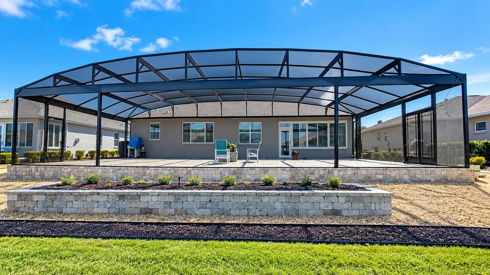 Dome Screen Cage