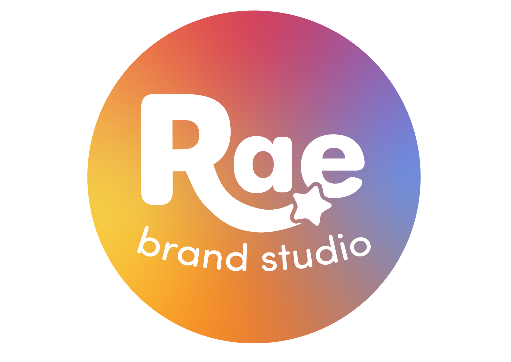 A logo designed for Rae Brand Studios.