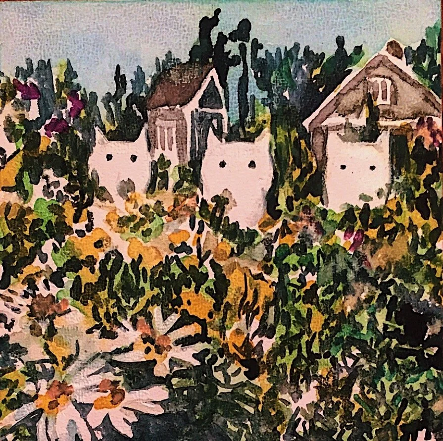 Coastal Maine Botanical Gardens. Watercolor. 

Original: Sold I Prints: Not Available