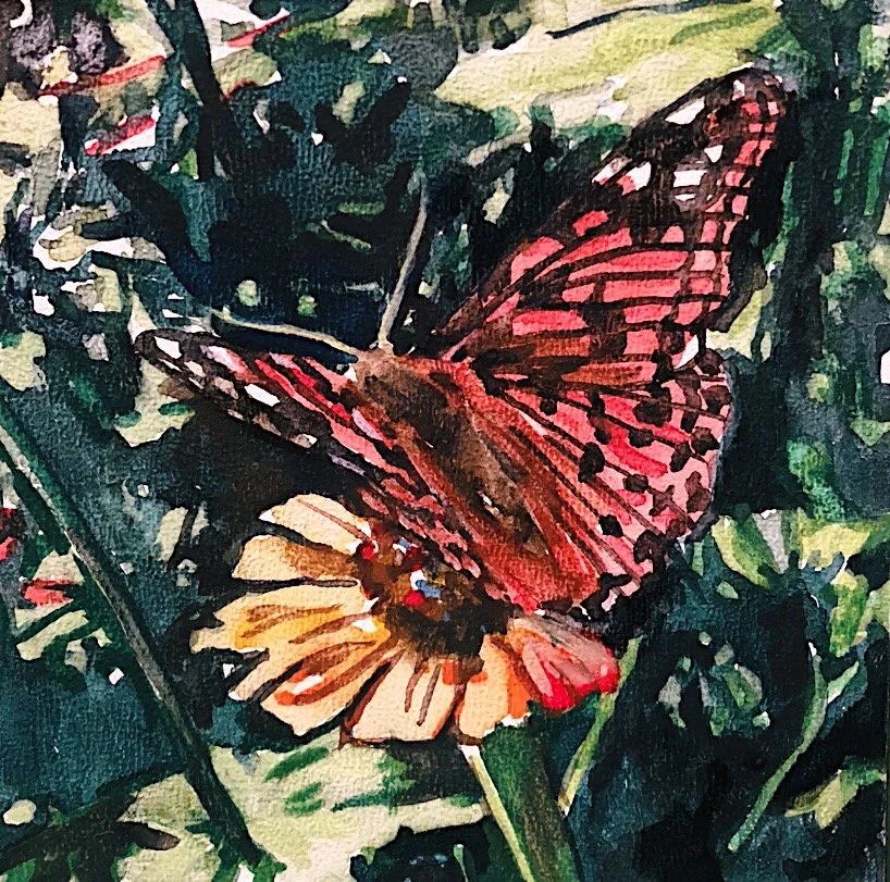 Coastal Maine Botanical Gardens. Watercolor. 

Original: Sold I Prints: Not Available