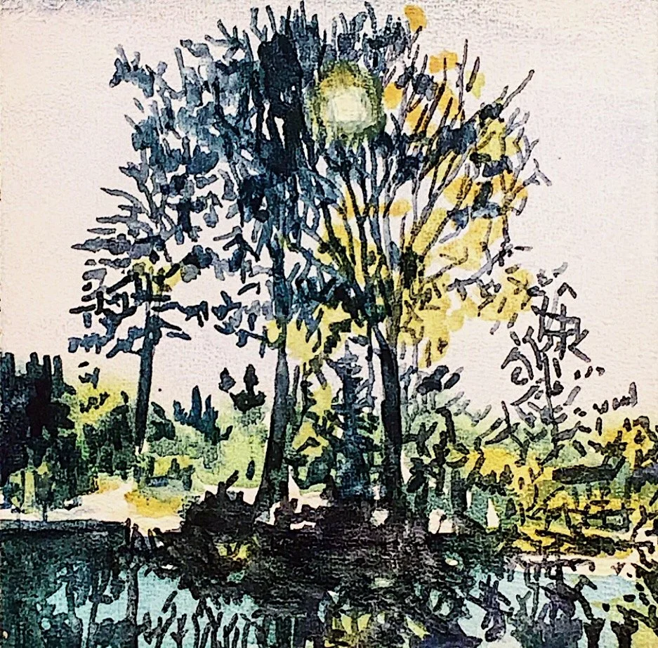 Coastal Maine Botanical Gardens. Watercolor. 

Original: Sold I Prints: Not Available