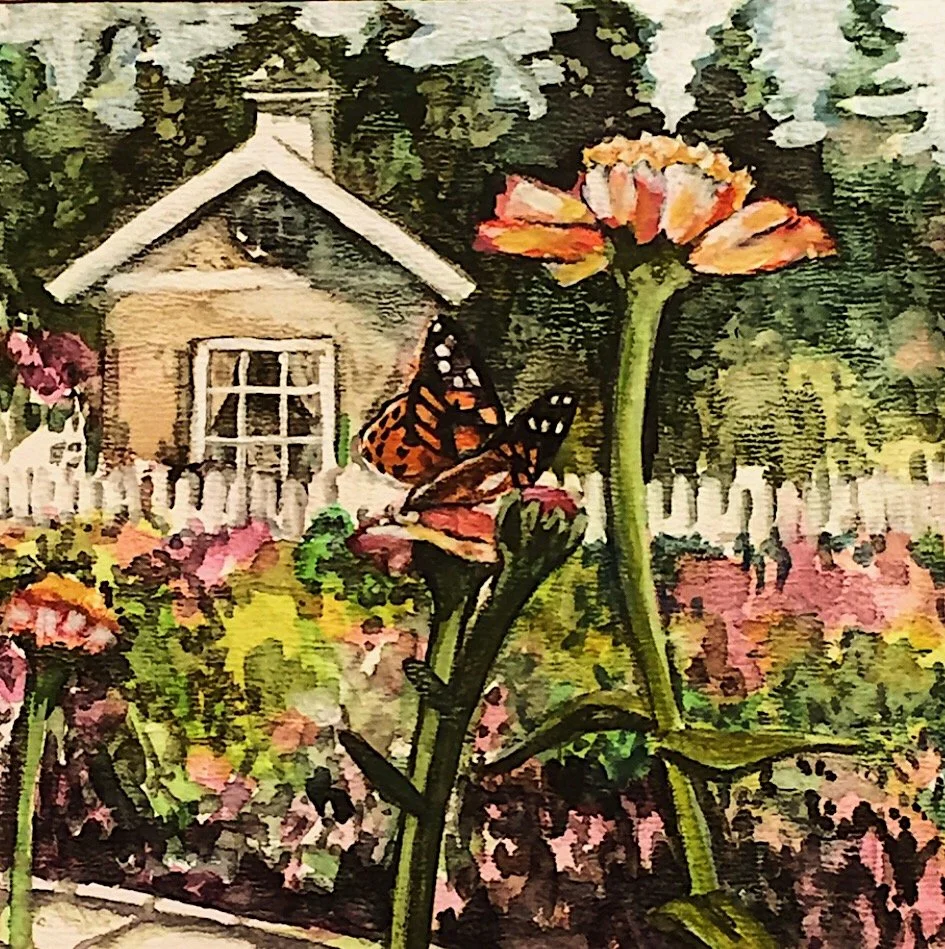 Coastal Maine Botanical Gardens. Watercolor. 

Original: Sold I Prints: Not Available