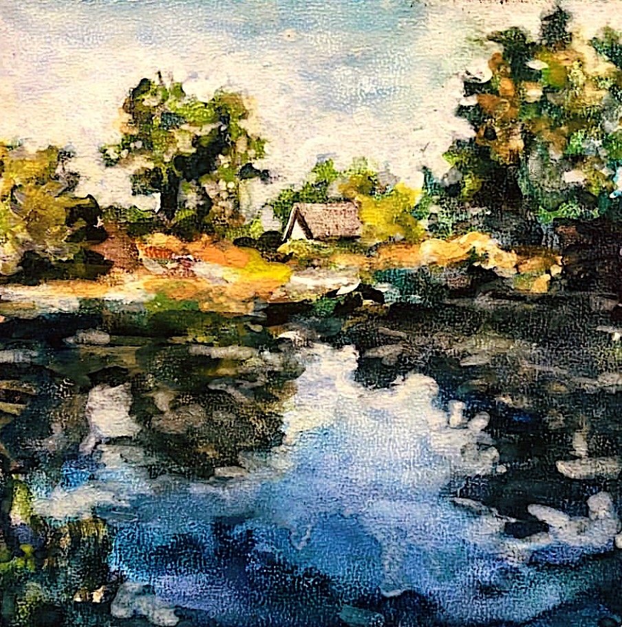 Coastal Maine Botanical Gardens. Watercolor. 

Original: Sold I Prints: Not Available