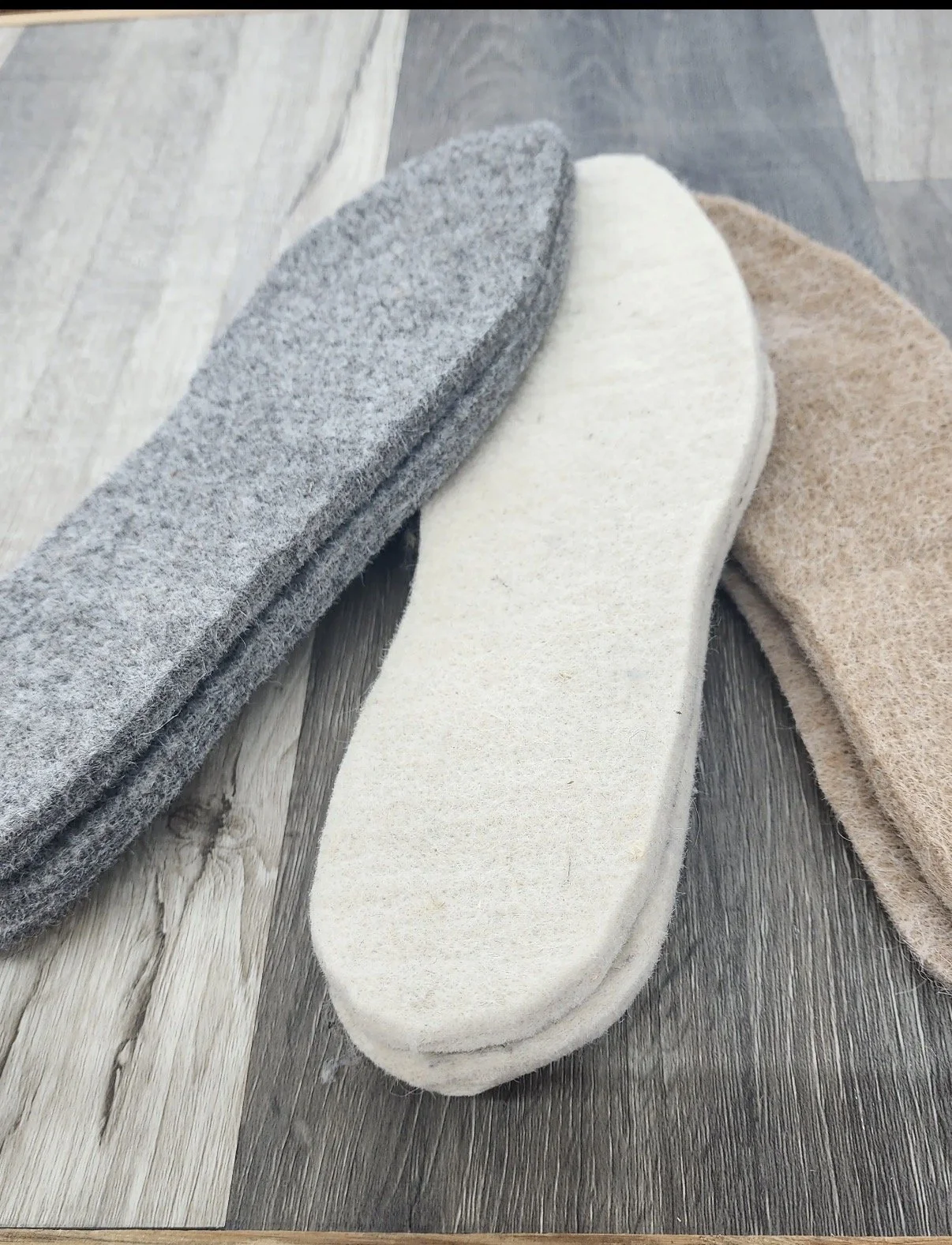 Alpaca Felted Insoles