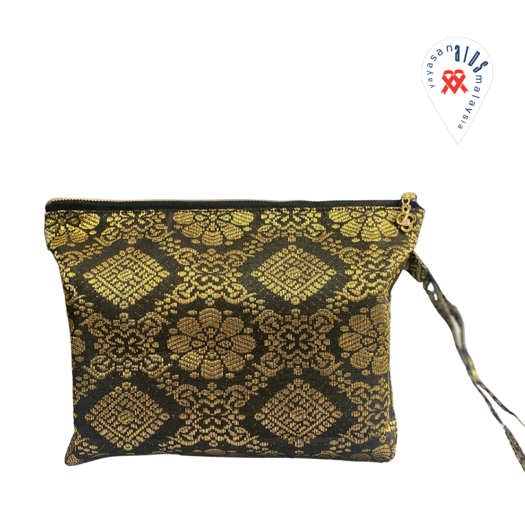 Ceritera Cakna Songket Pouch Bag