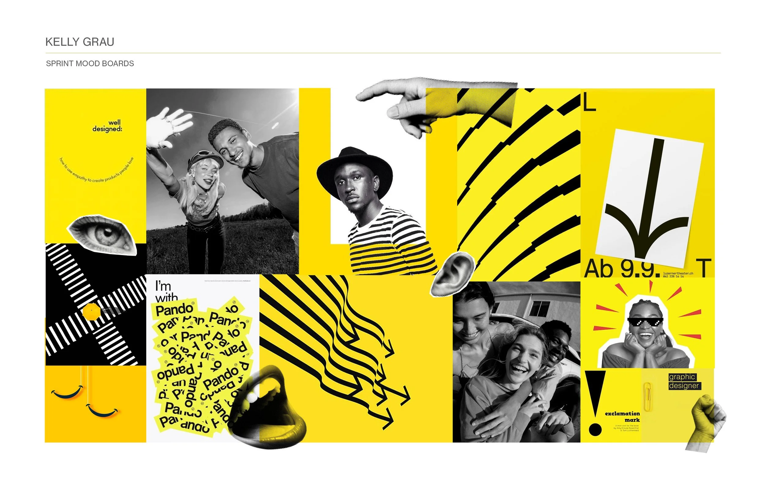 Sprint Mood Boards