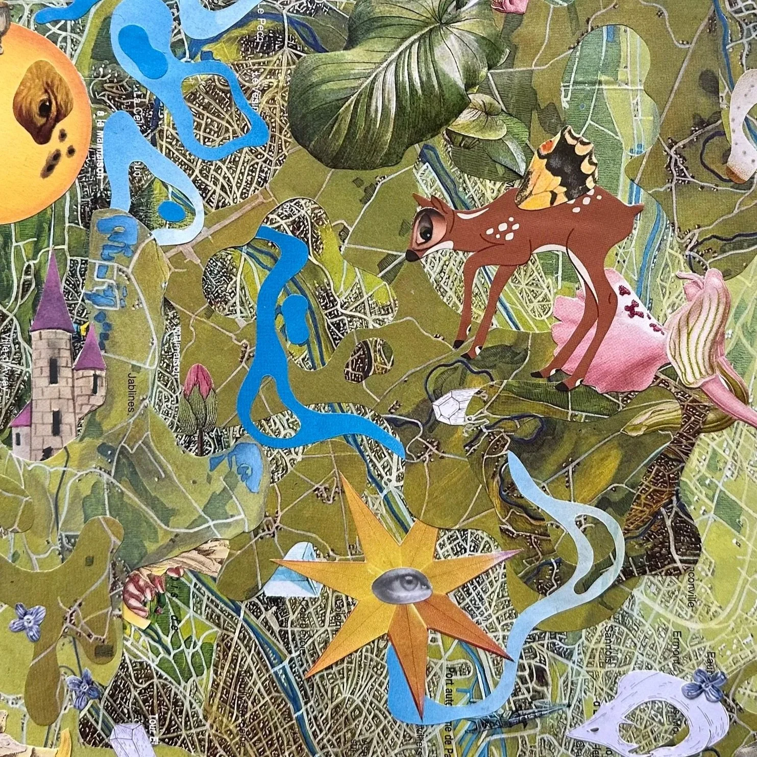The winged doe & the Star towers