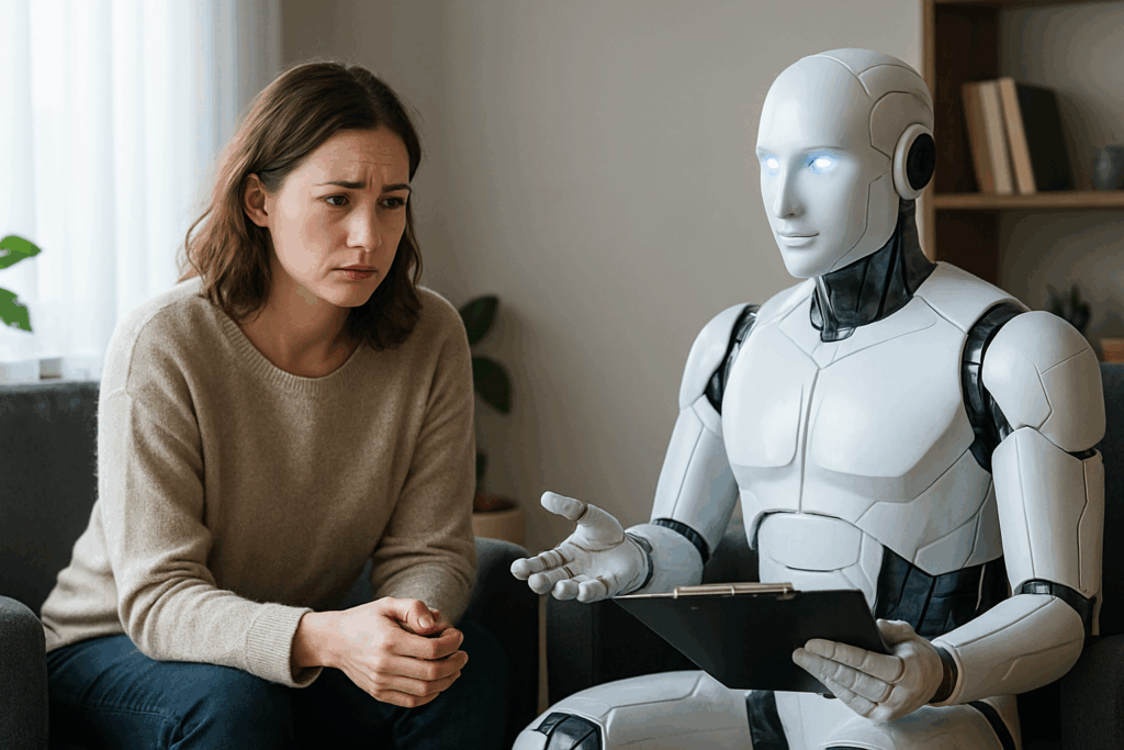 AI or IRL Therapist? The Case for a Human Person