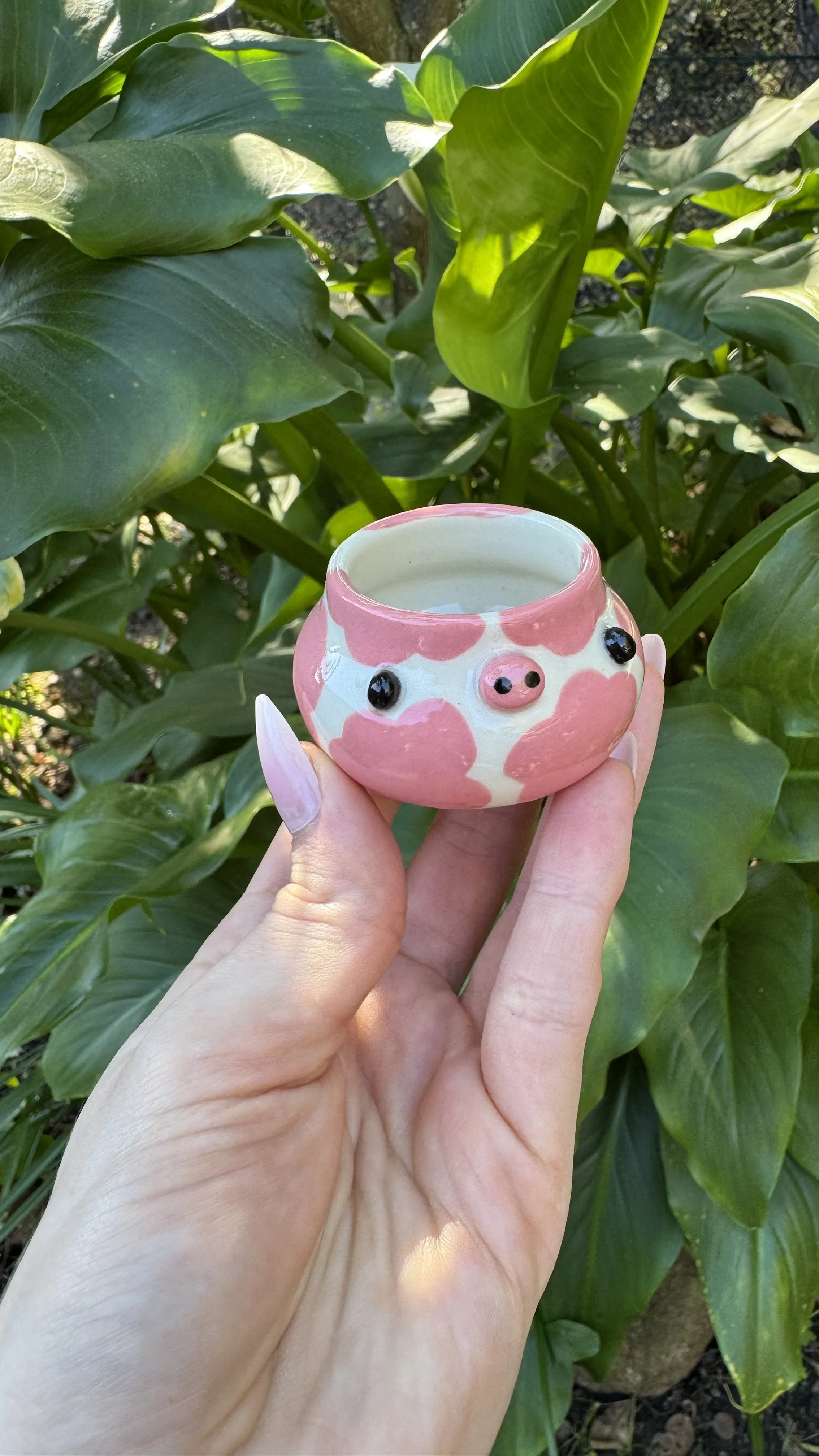 Mini Pink Cow