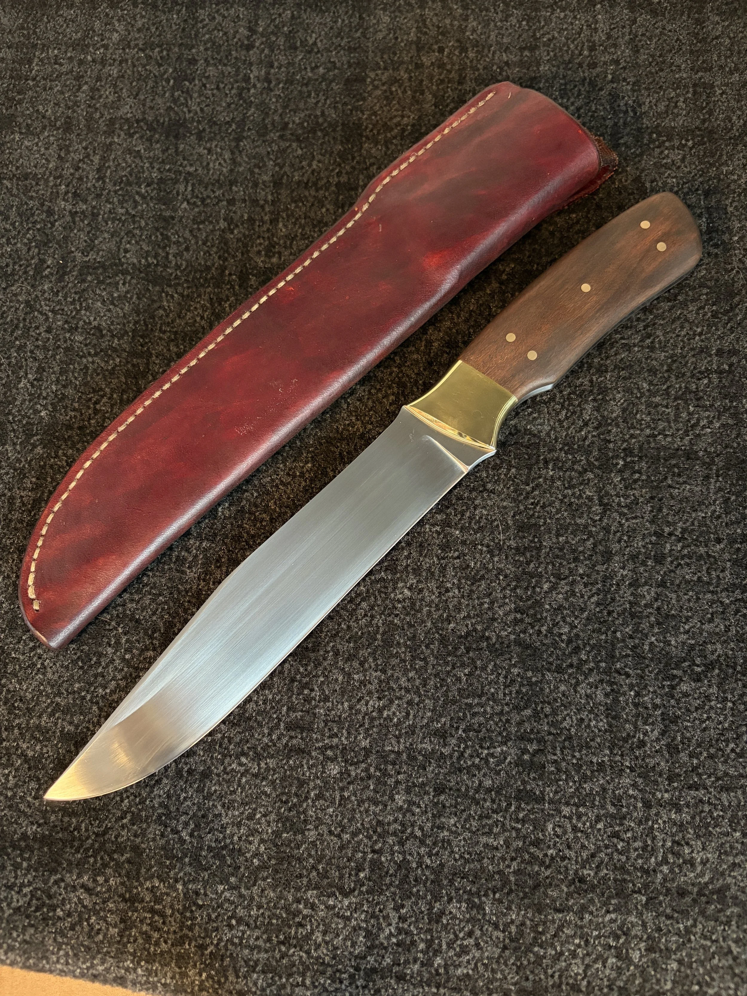Convex Ground Camp Knife