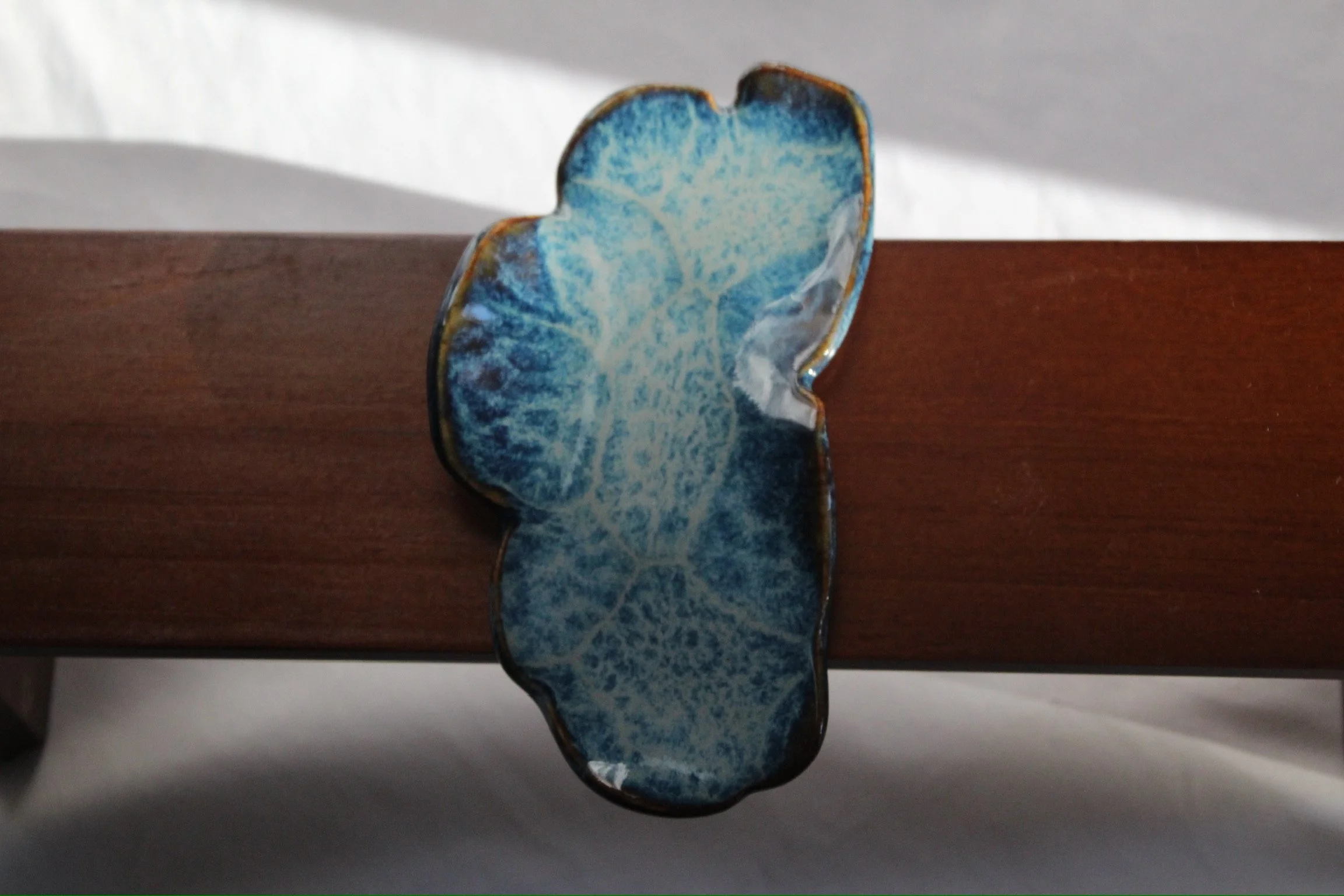 Small Blue Tahoe Dish