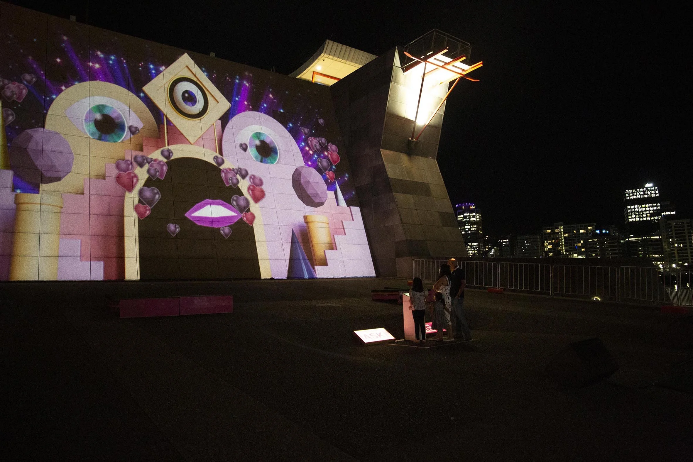 Oracle 2.0 Projection Mapping at Te Papa, Wellington