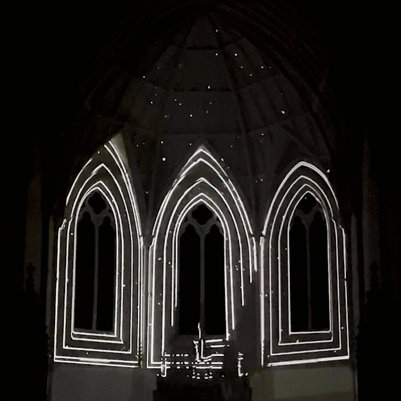 Erskine Chapel Projection Mapping