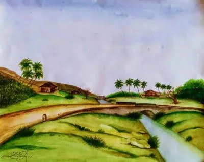 Village scene II