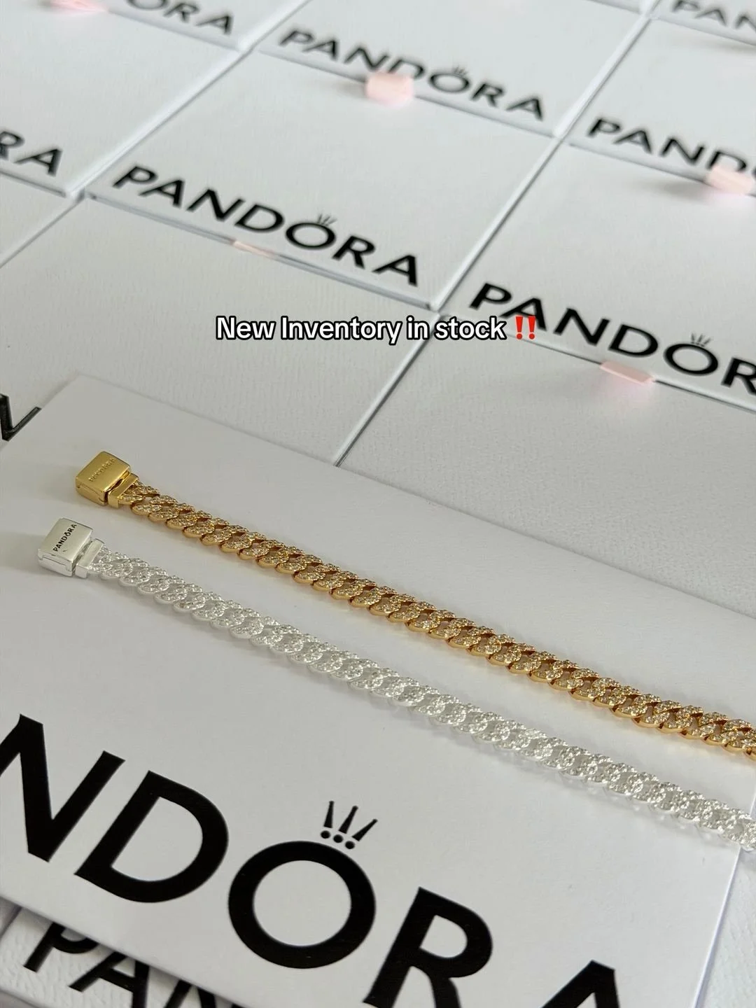 NEW IN-STOCK 😍
$10 off Cubans today only! 
Use code: CUBAN10
Free shipping on all order.

#pandorajewelry #pandorabracelet #shop #fypシ゚viral #smallbusinesscheck