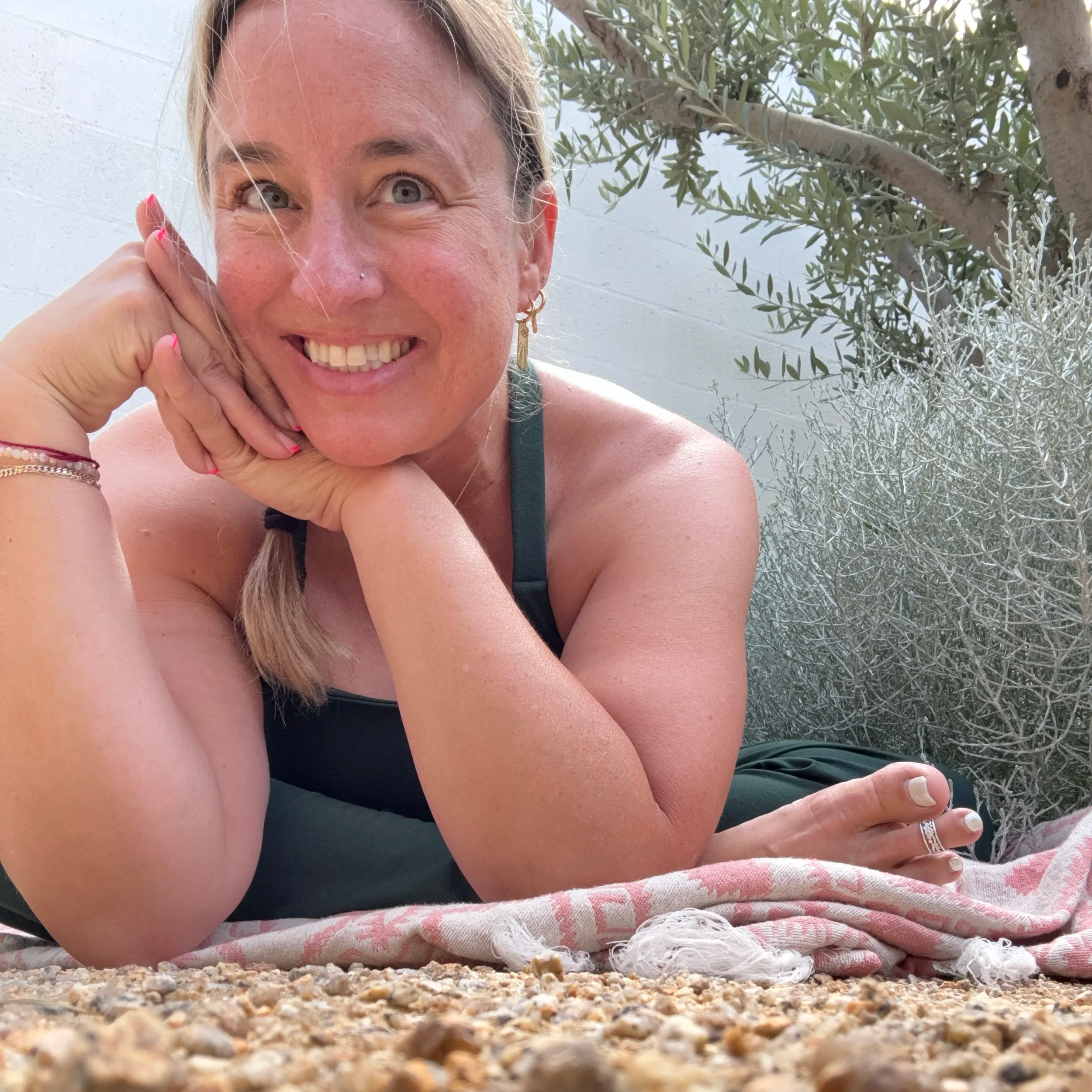 Casey Gill Yoga Smile