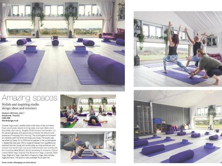 Thaxted Yoga Amazing Spaces OM Yoga Magazine