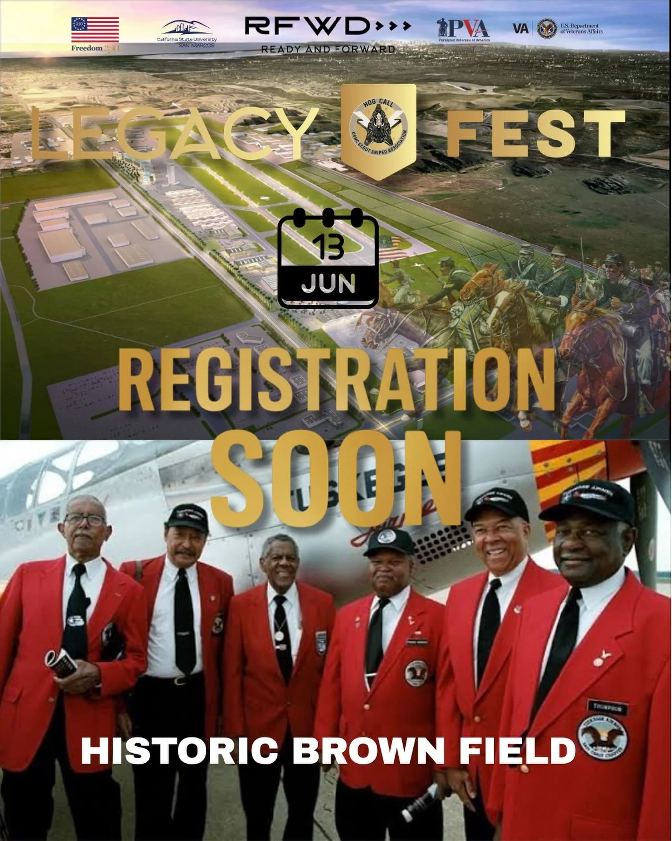 Where civic meets culture.
Where service meets community.
Where history meets the future.

June 13
Legacy Fest
Historic Brown Field