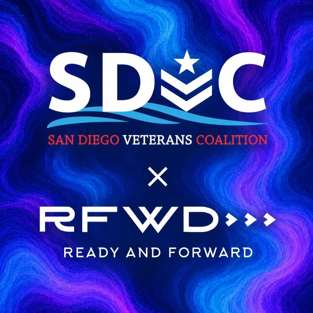 Proud to align with San Diego Veterans Coalition (SDVC)￼, one of the leading collaborative veteran networks in San Diego County.

For years, SDVC has helped unite organizations, agencies, nonprofits, and community leaders around one shared mission:
b
