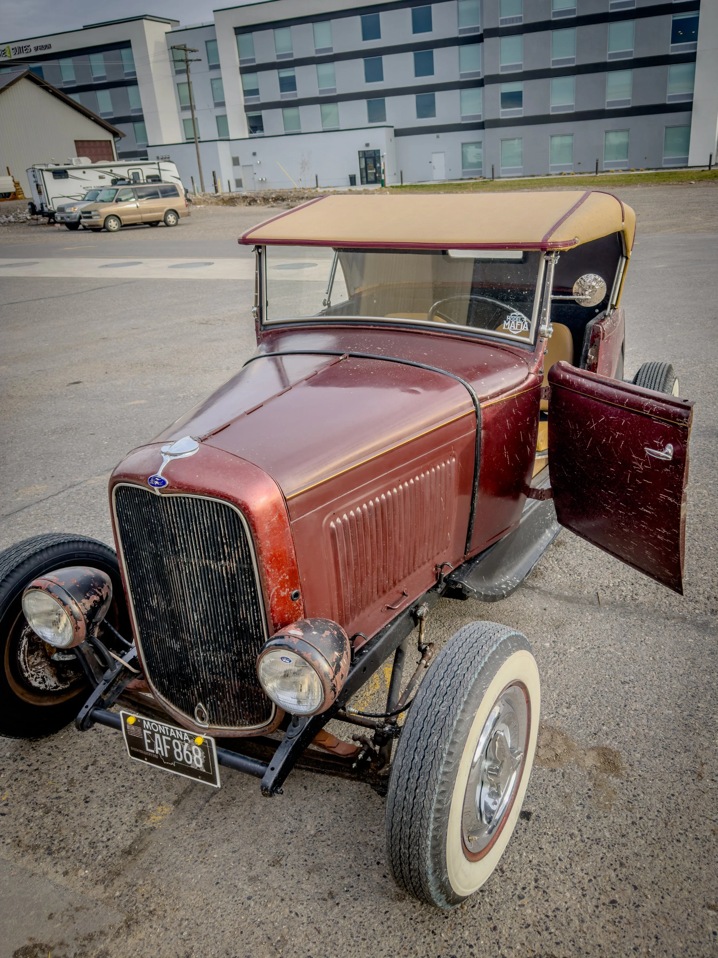 1932 Ford Model A roadster, front view