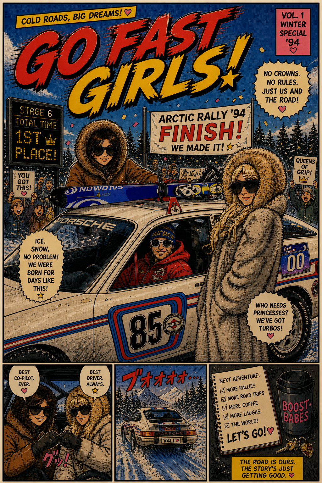Go Fast Girls: Arctic Rally '94