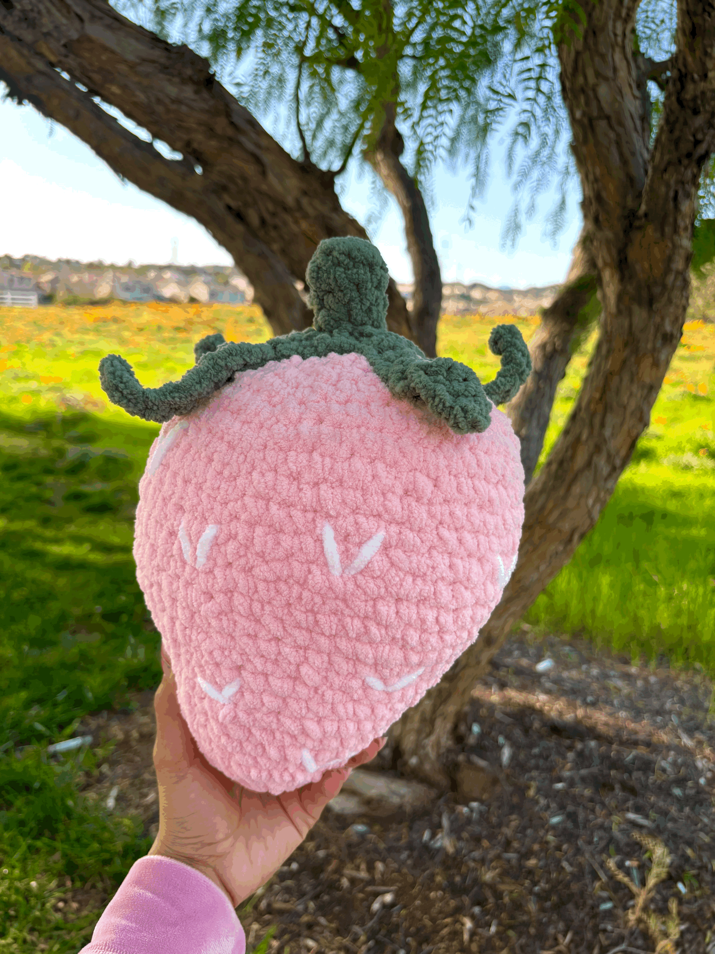 Jumbo Strawberry (Pink)