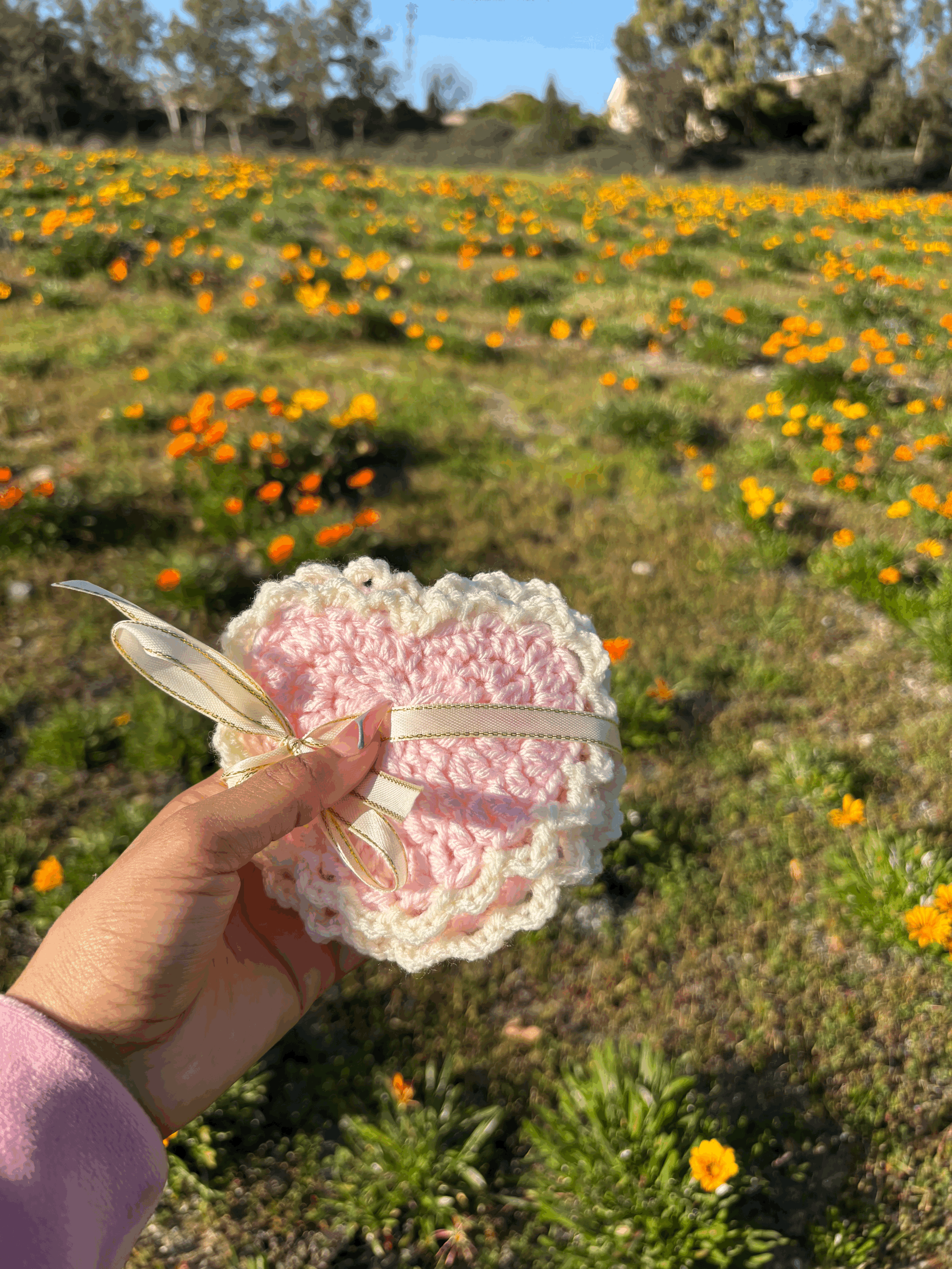 Heart Coaster (Pink)