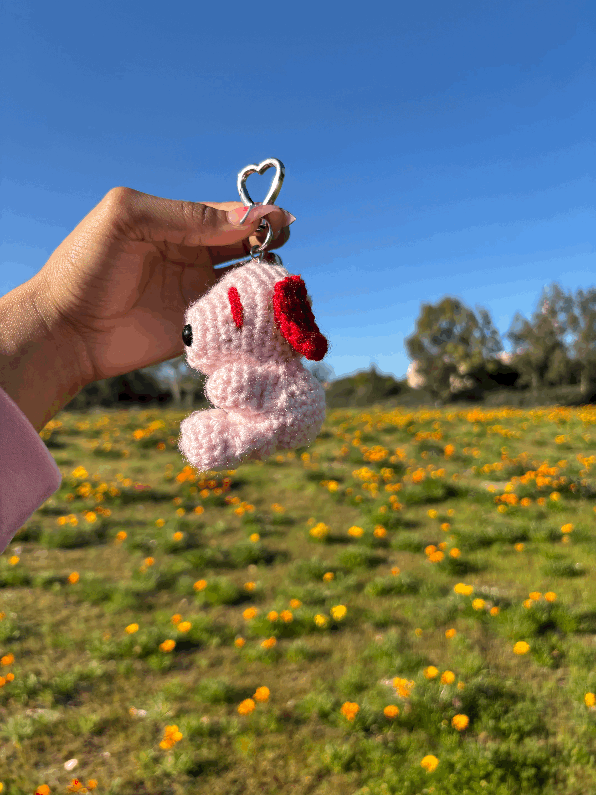 V-Day Snoopy Keychain