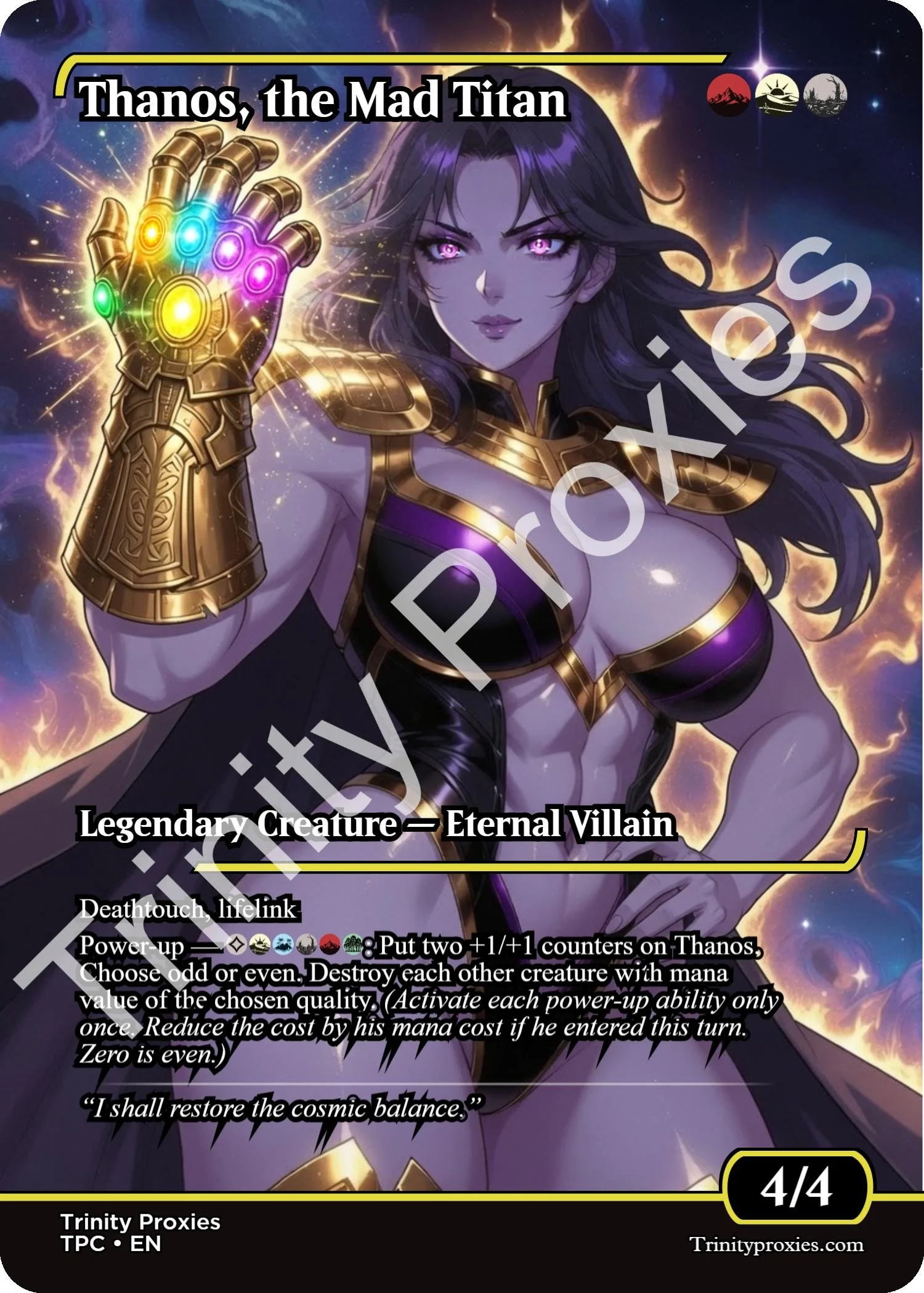 Thanos, the Mad Titan